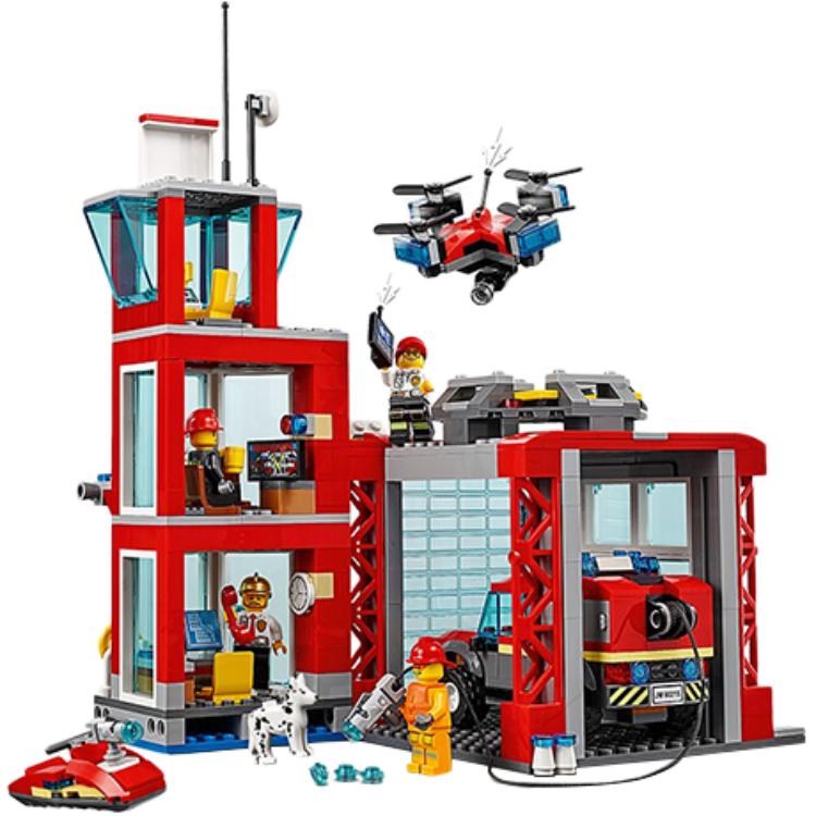 Конструктор LEGO City "Городская Пожарная Станция" (60215) - Boxette Shop